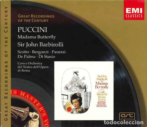 CDs de m&uacute;sica: GIACOMO PUCCINI Y OTROS - MADAMA BUTTERFLY - BOX CD