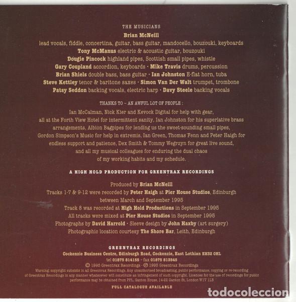 CDs de m&uacute;sica: BRIAN MCNEILL - NO GODS - CD - Foto 3