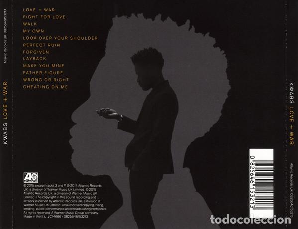 CDs de m&uacute;sica: KWABS - LOVE + WAR - CD - Foto 2