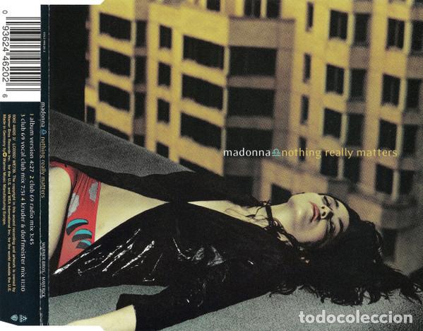 CDs de m&uacute;sica: MADONNA - NOTHING REALLY MATTERS - CD - Foto 3