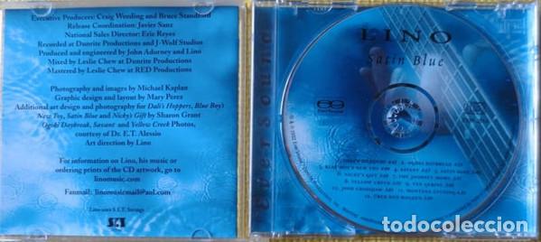 CDs de m&uacute;sica: LINO - SATIN BLUE - CD - Foto 3