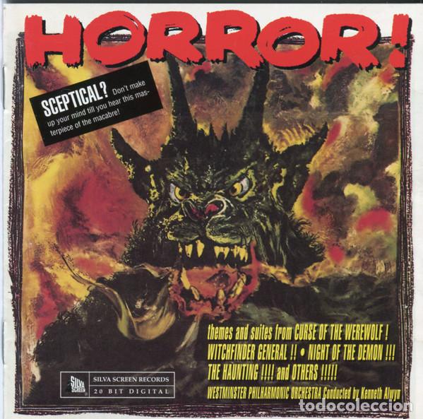 CDs de m&uacute;sica: KENNETH ALWYN / THE WESTMINSTER PHILHARMONIC ORCHESTRA - HORROR! - CD