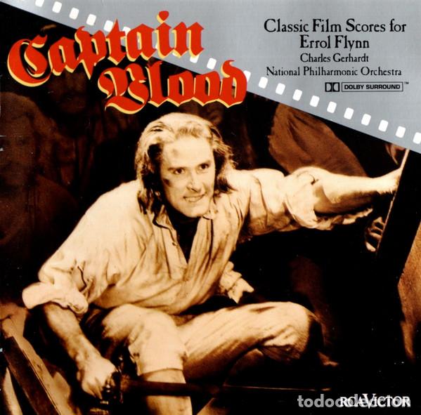 CDs de m&uacute;sica: NATIONAL PHILHARMONIC ORCHESTRA &bull; CHARLES GERHARDT - CAPTAIN BLOOD - CLASSIC FILM SCORES FOR ERROL F