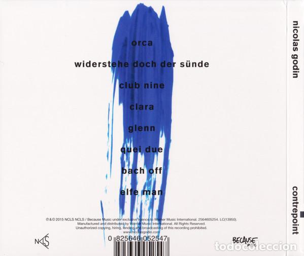 CDs de m&uacute;sica: NICOLAS GODIN - CONTREPOINT - CD - Foto 2