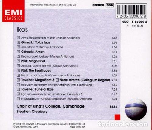 CDs de m&uacute;sica: HENRYK G&Oacute;RECKI Y OTROS - IKOS - CD - Foto 2