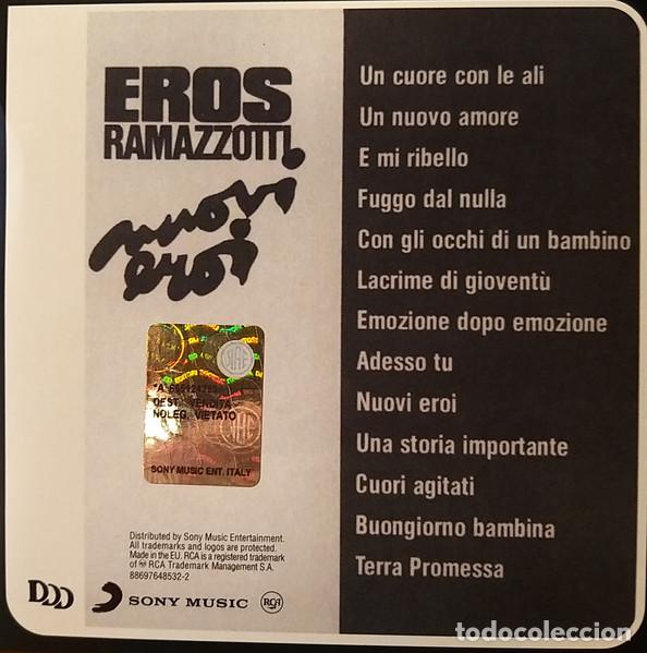 CDs de m&uacute;sica: EROS RAMAZZOTTI - THE COLLECTION - BOX CD - Foto 3
