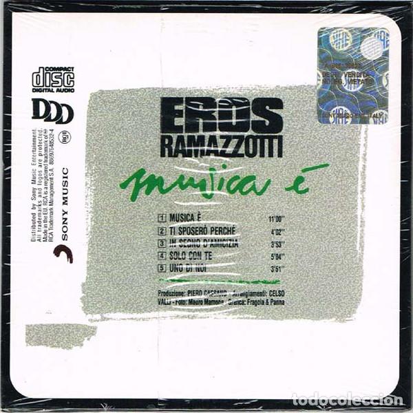 CDs de m&uacute;sica: EROS RAMAZZOTTI - THE COLLECTION - BOX CD - Foto 7
