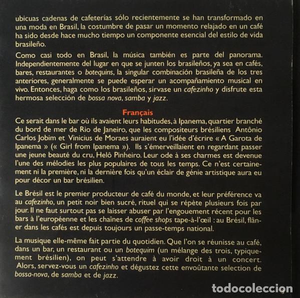 CDs de m&uacute;sica: VARIOS - BRAZILIAN CAF&Eacute; - CD - Foto 6