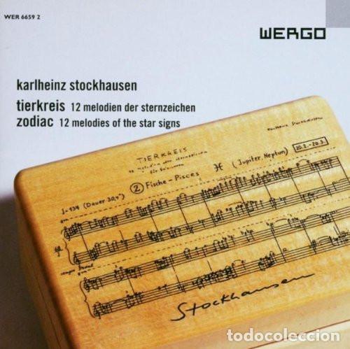 CDs de m&uacute;sica: KARLHEINZ STOCKHAUSEN - TIERKREIS - 12 MELODIEN DER STERNZEICHEN / ZODIAC - 12 MELODIES OF THE STAR