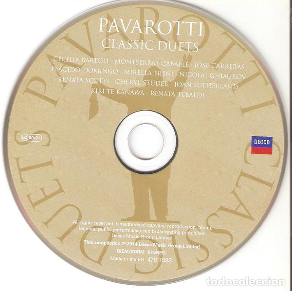 CDs de m&uacute;sica: LUCIANO PAVAROTTI - CLASSIC DUETS - CD - Foto 3