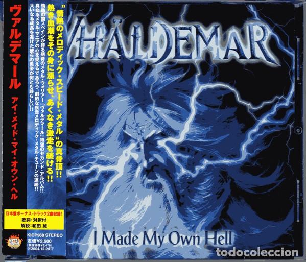 CDs de m&uacute;sica: VH&Auml;LDEMAR = VH&Auml;LDEMAR - I MADE MY OWN HELL = アイ・メイド・マイ・オウン・ヘル - CD