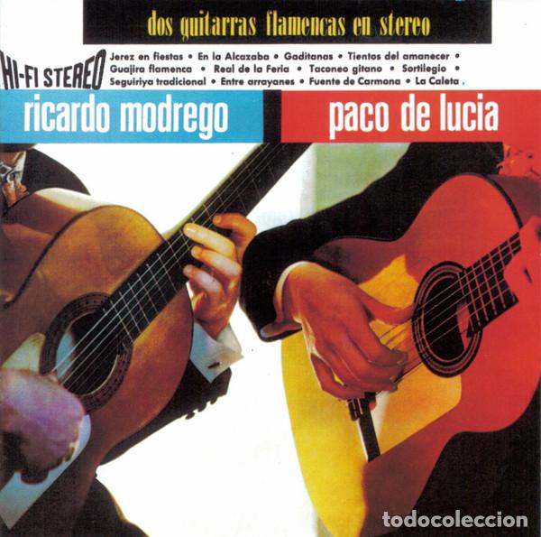 Music CDs: RICARDO MODREGO Y PACO DE LUC&Iacute;A - DOS GUITARRAS FLAMENCAS EN STEREO - CD
