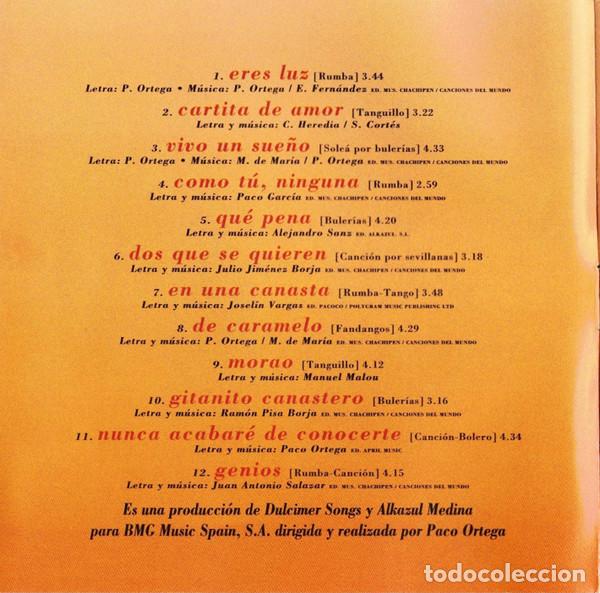 CDs de m&uacute;sica: NI&Ntilde;A PASTORI - ERES LUZ - CD - Foto 5