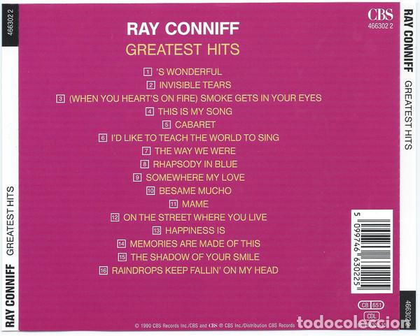 CDs de m&uacute;sica: RAY CONNIFF - GREATEST HITS - CD - Foto 2