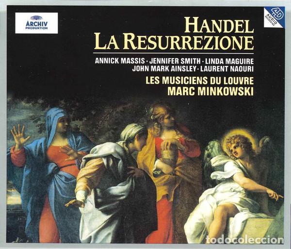CDs de m&uacute;sica: GEORG FRIEDRICH H&Auml;NDEL Y OTROS - LA RESURREZIONE - 2 CD