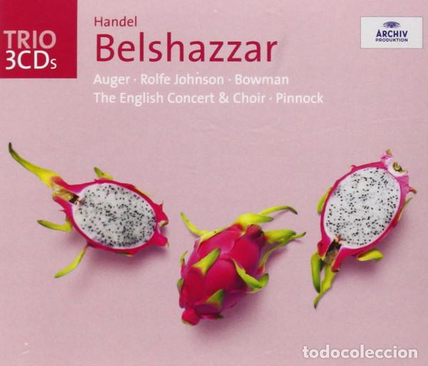 CDs de m&uacute;sica: GEORG FRIEDRICH H&Auml;NDEL Y OTROS - BELSHAZZAR - 3 CD - Foto 1