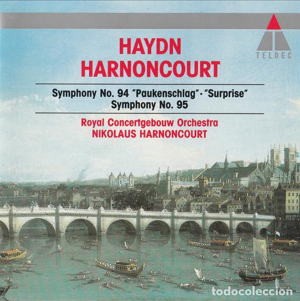 CDs de m&uacute;sica: JOSEPH HAYDN Y OTROS - SYMPHONY NO. 94 &rdquo;PAUKENSCHLAG&rdquo; / &rdquo;SURPRISE&rdquo; - SYMPHONY NO. 95 - CD
