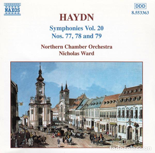 CDs de m&uacute;sica: JOSEPH HAYDN Y OTROS - SYMPHONIES VOL. 20 (NOS. 77, 78 AND 79) - CD