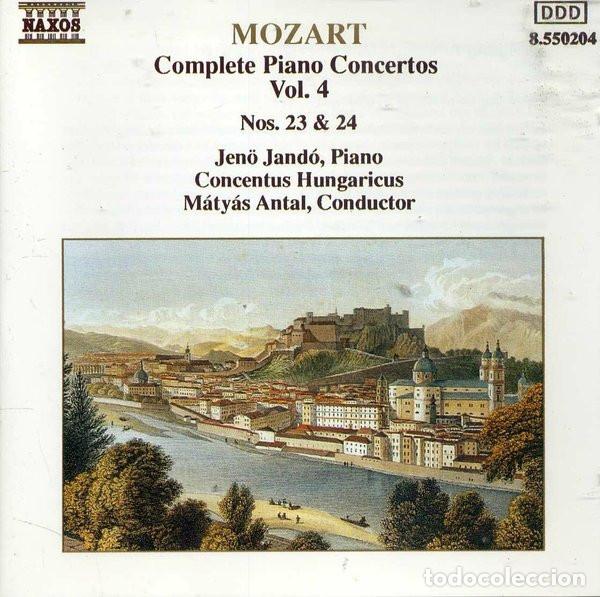 Music CDs: WOLFGANG AMADEUS MOZART Y OTROS - COMPLETE PIANO CONCERTOS VOL. 4 &bull; NOS. 23 & 24 - CD