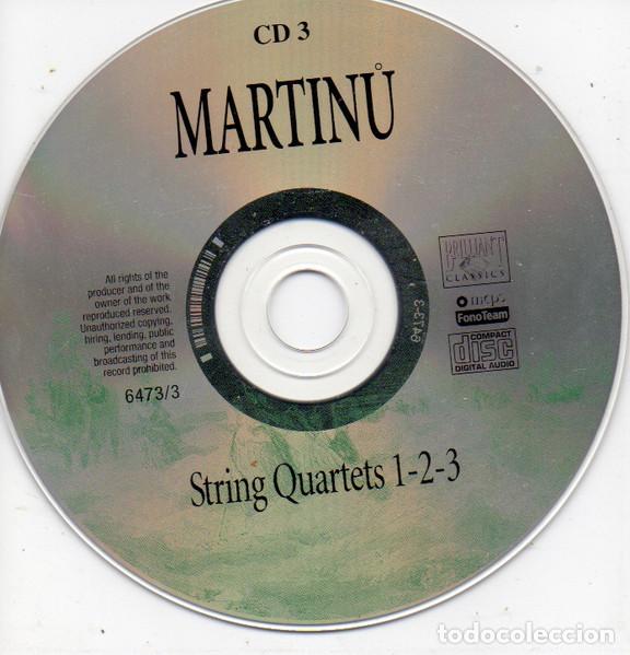 CDs de m&uacute;sica: BEDŘICH SMETANA Y OTROS - CZECH MASTERS (COMPLETE STRING QUARTETS) - BOX CD - Foto 7