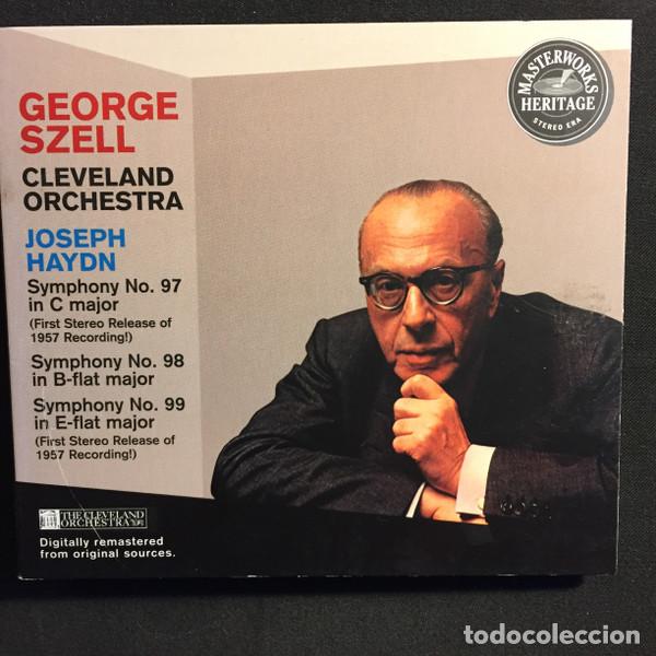 CDs de m&uacute;sica: GEORGE SZELL Y OTROS - SYMPHONIES 97, 98, 99 - CD