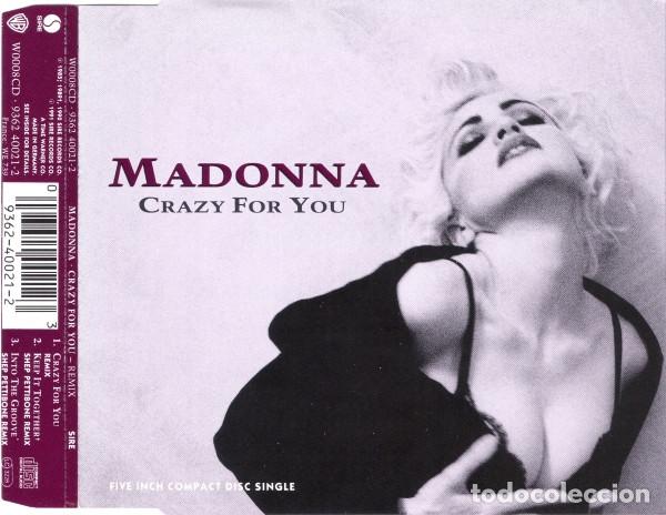 CDs de m&uacute;sica: MADONNA - CRAZY FOR YOU - CD - Foto 2