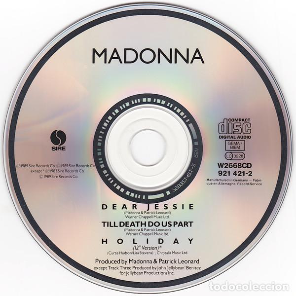 CDs de m&uacute;sica: MADONNA - DEAR JESSIE - CD - Foto 3