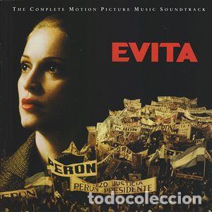 CDs de m&uacute;sica: ANDREW LLOYD WEBBER AND TIM RICE - EVITA (THE MOTION PICTURE MUSIC SOUNDTRACK) - 2 CD