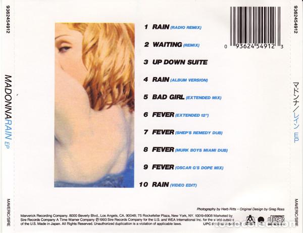 CDs de m&uacute;sica: MADONNA - RAIN EP - CD - Foto 3