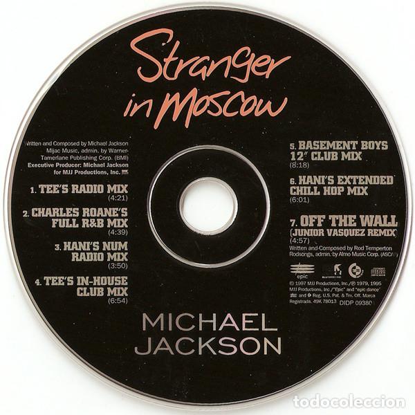 CDs de m&uacute;sica: MICHAEL JACKSON - STRANGER IN MOSCOW - CD - Foto 4