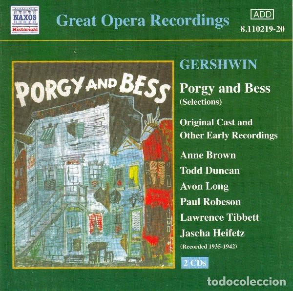 CDs de m&uacute;sica: GEORGE GERSHWIN - PORGY AND BESS - 2 CD