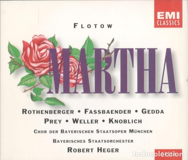 CDs de m&uacute;sica: FRIEDRICH VON FLOTOW Y OTROS - MARTHA - OPER IN VIER AKTEN / OPERA IN FOUR ACTS / OP&Eacute;RA EN QUATRE AC
