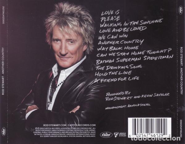 CDs de m&uacute;sica: ROD STEWART - ANOTHER COUNTRY - CD - Foto 2