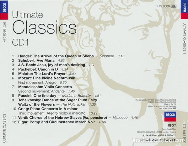 CDs de m&uacute;sica: VARIOS - ULTIMATE CLASSICS - BOX CD - Foto 5
