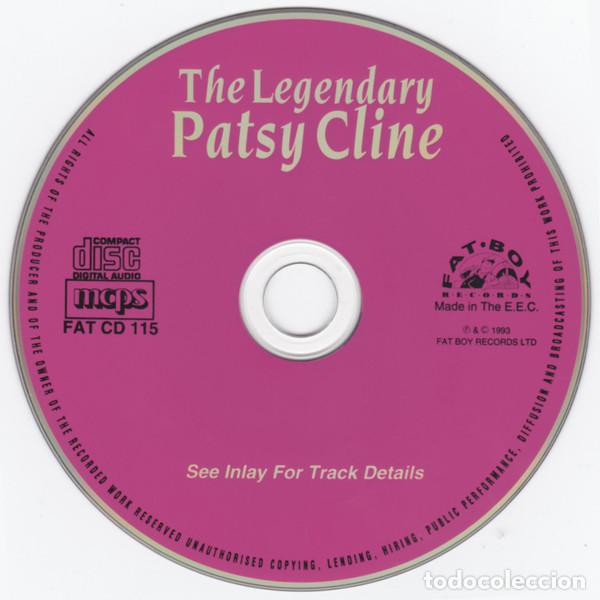 CDs de m&uacute;sica: PATSY CLINE - THE LEGENDARY PATSY CLINE - CD - Foto 3