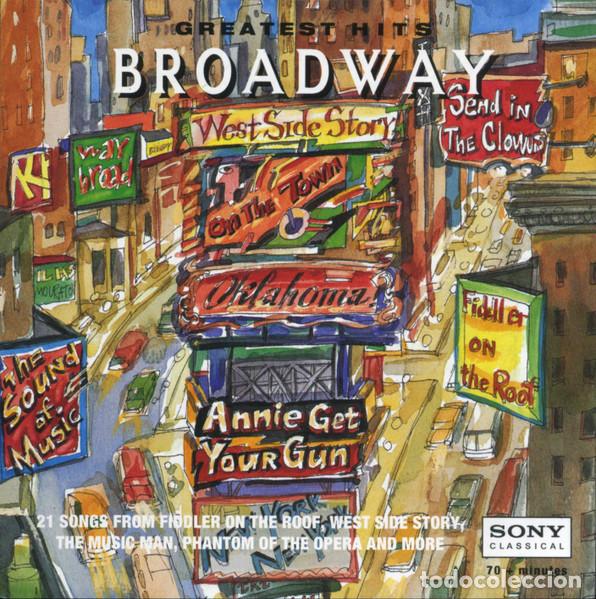 CDs de m&uacute;sica: VARIOS - GREATEST HITS BROADWAY - CD