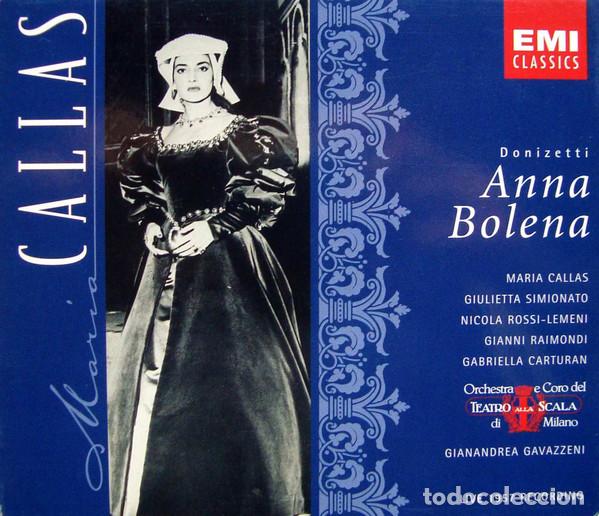 CDs de m&uacute;sica: GAETANO DONIZETTI Y OTROS - ANNA BOLENA (LIVE 1957 RECORDING) - BOX CD