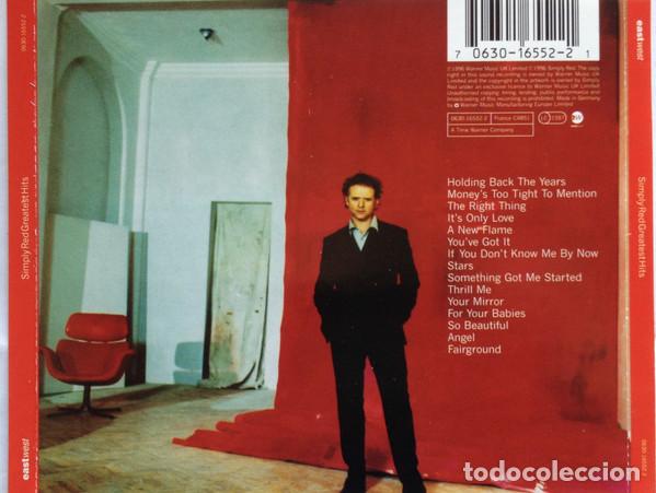 CDs de m&uacute;sica: SIMPLY RED - GREATEST HITS - CD - Foto 2