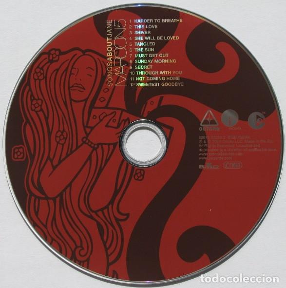 CDs de m&uacute;sica: MAROON 5 - SONGS ABOUT JANE - CD - Foto 3