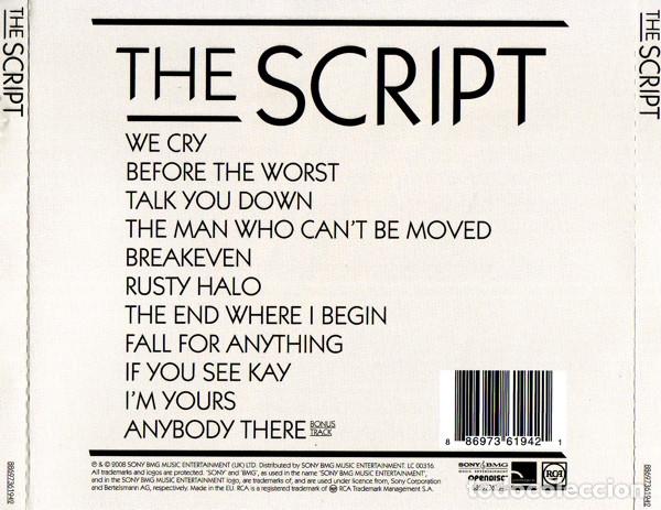CDs de m&uacute;sica: THE SCRIPT - THE SCRIPT - CD - Foto 2