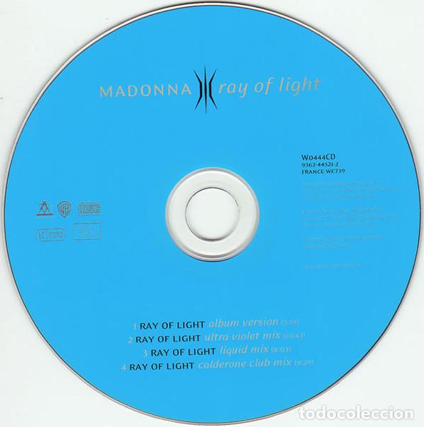CDs de m&uacute;sica: MADONNA - RAY OF LIGHT - CD - Foto 3