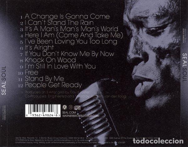 CDs de m&uacute;sica: SEAL - SOUL - CD - Discos La Metralleta - Foto 2