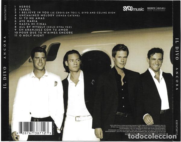 CDs de m&uacute;sica: IL DIVO - ANCORA - CD - Foto 2