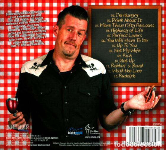 CDs de m&uacute;sica: HOWLIN BILL - HUNGRY - CD - Foto 2
