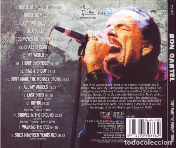 CDs de m&uacute;sica: RON CARTEL - DONT MAKE THE MONKEY DRUNK - CD - Foto 2