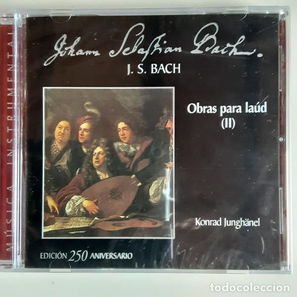 CDs de m&uacute;sica: JOHANN SEBASTIAN BACH, KONRAD JUNGH&Auml;NEL - OBRAS PARA LA&Uacute;D (II) - CD