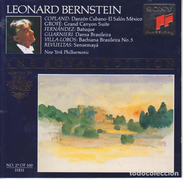 CDs de m&uacute;sica: LEONARD BERNSTEIN Y OTROS - DANZ&Oacute;N CUBANO &middot; EL SALON MEXICO / GRAND CANYON SUITE / BATUQUE / DANSA B