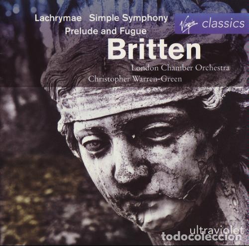 CDs de m&uacute;sica: THE LONDON CHAMBER ORCHESTRA Y OTROS - LACHRYMAE, SIMPLE SYMPHONY, PRELUDE AND FUGUE - CD