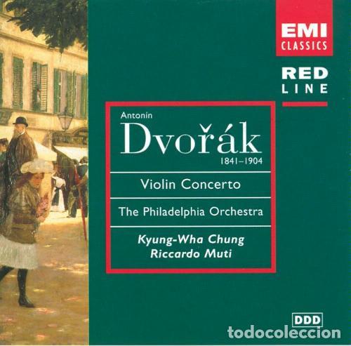 CDs de m&uacute;sica: ANTON&Iacute;N DVOŘ&Aacute;K Y OTROS - VIOLIN CONCERTO / 2 RHAPSODIES - CD