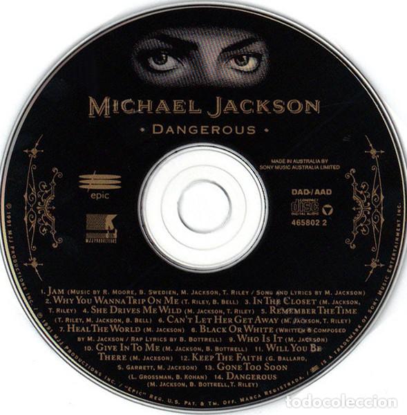 CDs de m&uacute;sica: MICHAEL JACKSON - DANGEROUS - CD - Foto 3